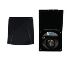 Caravan Electrics 16A 240v Flush Fitting Mains Inlet Socket New Flap Black PO140 9 Caravan Electrics 16A 240v Flush Fitting Mains Inlet Socket New Flap Black PO140 -Camping Online 61141