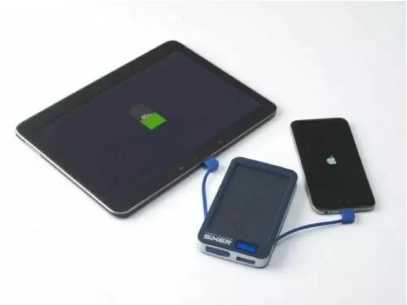 Freeloader Sixer Solar Panel Charging Pack 6000mAh Li-PO4 Battery Bank USB 1 Freeloader Sixer Solar Panel Charging Pack 6000mAh Li-PO4 Battery Bank USB