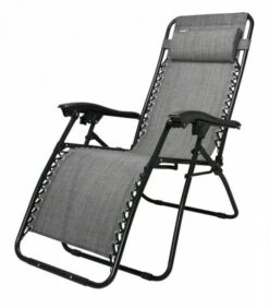 Quest Hygrove Zero Gravity Relaxer Chair In Grey Camping Caravan Motorhome F2027 -Camping Online 63