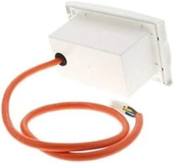 Caravan 240v White TND Rectangular Flush Fitting Mains Inlet Motorhome VW PO150 -Camping Online 6319