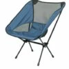 Summit Ultra Compact Pack Away Chair Indigo Blue Portable Camping SUM633116