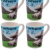 Quest Home Is Where You Park It Melamine Mug X 4