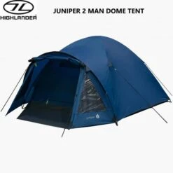 Highlander Juniper 2 Person Dome Tent Camping Hiking Deep Blue TEN126-DB -Camping Online 6692b