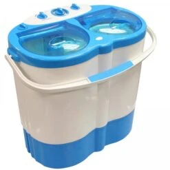 Portable Twin Tub Washing Machine Spin Dryer Caravan Motorhome