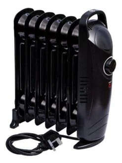 Quest Oil Filled Radiator Black 7 Fin Radiator Low Wattage Caravan Motorhome 9 Quest Oil Filled Radiator Black 7 Fin Radiator Low Wattage Caravan Motorhome -Camping Online 689842