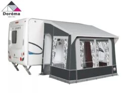 Dorema Quattro 225 Caravan Porch Awning Charcoal