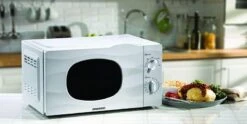 Daewoo White 20L 700W Microwave Oven Dial Auto Defrost -Camping Online 71D2PyNeumL. AC SL1500
