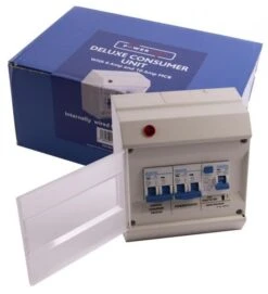 Caravan Deluxe Mains Consumer Unit 240v Caravan Motorhome Camper PO104 -Camping Online 7284