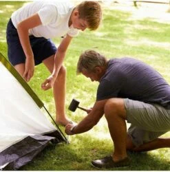 Highlander 24cm 9.5″ Steel Round Wire Tent Pegs X 10 Camping Caravan 7 Highlander 24cm 9.5″ Steel Round Wire Tent Pegs X 10 Camping Caravan -Camping Online 7403914