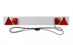 Streetwize Trailer Lighting Board 4ft With 5m Cable Reflective Triangle SWTT20 -Camping Online 7485613