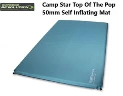 Outdoor Revolution Camp Star Top Of The Pop 50mm Self Inflating Mat ORSM1109