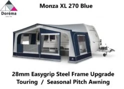 Dorema Monza XL 270 Seasonal Awning Blue 28mm Upgraded Steel Frame 8 Dorema Monza XL 270 Seasonal Awning Blue 28mm Upgraded Steel Frame -Camping Online 7814