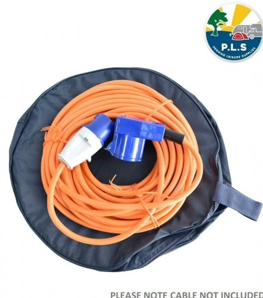 PLS 25 Mains Hook Up Lead Cable Reel Carry Waterproof Storage Bag 6 PLS 25 Mains Hook Up Lead Cable Reel Carry Waterproof Storage Bag - Image 6