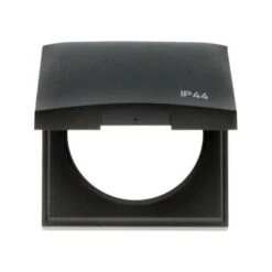 W4 Berker Frame With Hinged Lid (IP44) Anthracite