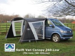 SunnCamp Swift Van Canopy 260 Campervan Motorhome Awning VW T5 T6 Canopy