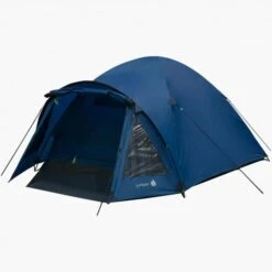 Highlander Juniper 3 Person Dome Tent Camping Hiking Deep Blue TEN127-DB -Camping Online 8092