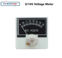 Powerpart9/16V Voltage Meter Caravan Motorhome 320050