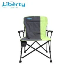 Liberty Leisure Folding Chair Outdoor Furniture Lime Caravan Motorhome LLFC-3 -Camping Online 8384