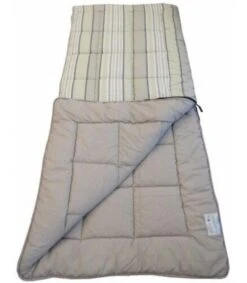 SunnCamp Super King Size Single Sleeping Bag Grey Stripes Caravan Motorhome SB1416 -Camping Online 8394212