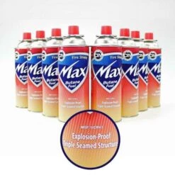 MAXSUN By Sunngas Butane Gas Cartridges Pack Of 4