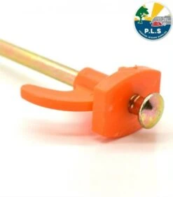 PLS Awning Hi Viz Rock Pegs Heavy Duty Hard Ground Pegs Orange Top Tent X 10 -Camping Online 8483