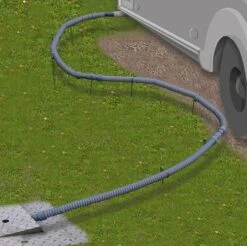 Colapz Flexi Extendable Waste Water Pipe Metal Support Legs Caravan Motorhome -Camping Online 8495