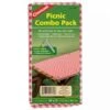 Coghlans Coghlan’s Picnic Combo Pack Tablecloth 54″x72″ Camping Accessory