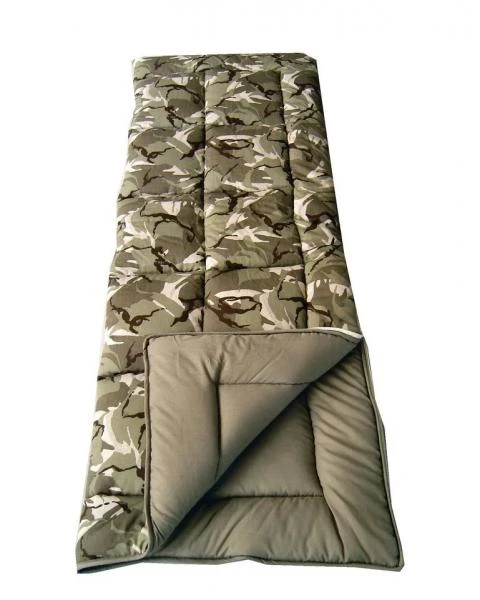 Sunncamp Camouflage 38oz Standard Single Sleeping Bag Camping Caravan SB1204 4 Sunncamp Camouflage 38oz Standard Single Sleeping Bag Camping Caravan SB1204 - Image 4