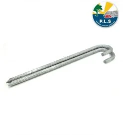 Pennine Large Ribbed Heavy Duty Ground Peg Marquee Awning X 10 -Camping Online 8645751