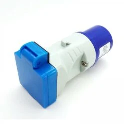 Mains Hook Up Short UK Conversion Adaptor 240v Caravan Site Electric PO107S -Camping Online 869s l1600