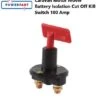 Caravan Motor Mover Battery Isolation Cut Off Kill Switch 100 Amp & 2 Keys PO937