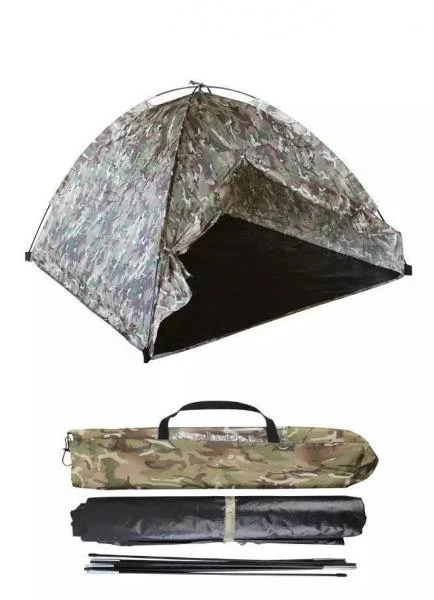 Kombat UK Lightweight PlayTent Army Military Camo Outdoor Dome Tent BTP Camo 2 Kombat UK Lightweight PlayTent Army Military Camo Outdoor Dome Tent BTP Camo - Image 2