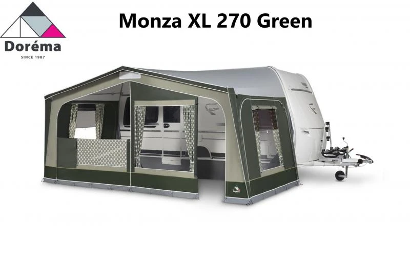 Dorema Monza XL 270 Seasonal Awning Green 28mm Upgraded Steel Frame 5 Dorema Monza XL 270 Seasonal Awning Green 28mm Upgraded Steel Frame - Image 5