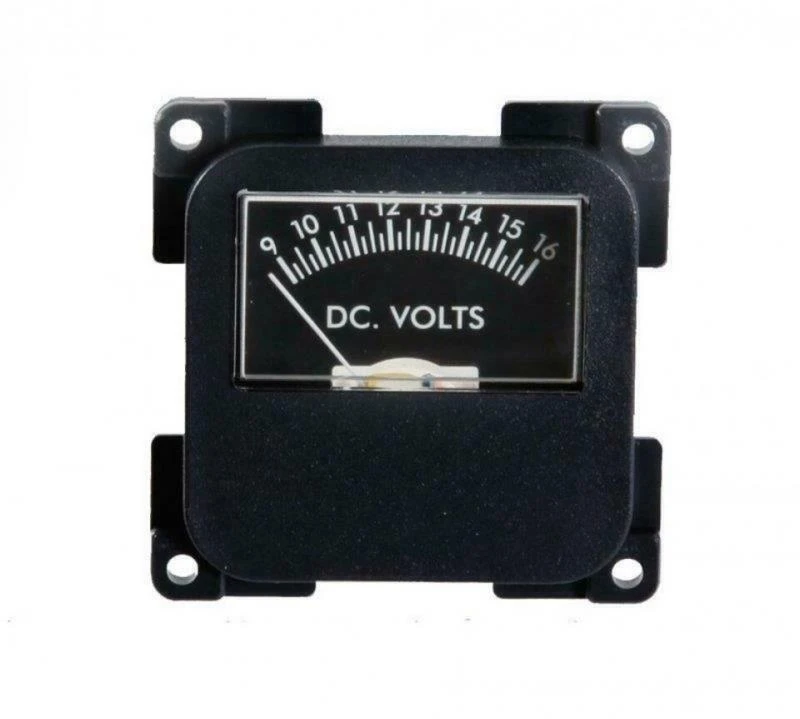 PowerPart Black C-Line 12 Volt Meter Caravan Motorhome PO408 3 PowerPart Black C-Line 12 Volt Meter Caravan Motorhome PO408 - Image 3