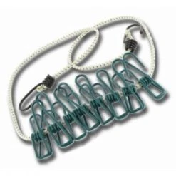 Highlander Camping Laundry Washing Line With Pegs -Camping Online 9412