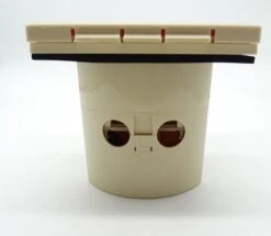 230V Mains Hook Up Inlet Socket Caravan Motorhome VW Camper Flush Fitting Beige -Camping Online 945733