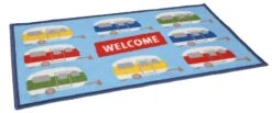 Quest Caravan Welcome Mat Machine Washable Door Mat