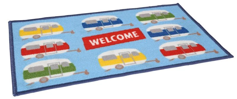 Quest Caravan Welcome Mat Machine Washable Door Mat 1 Quest Caravan Welcome Mat Machine Washable Door Mat