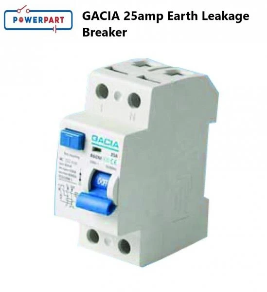 GACIA 25amp Earth Leakage Breaker AC Residual Current Circuit Breaker. L225GA 4 GACIA 25amp Earth Leakage Breaker AC Residual Current Circuit Breaker. L225GA - Image 4