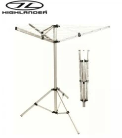 Highlander Portable Aluminium Clothes Line Camping Caravan Washing Airer Dryer 7 Highlander Portable Aluminium Clothes Line Camping Caravan Washing Airer Dryer -Camping Online 9892371