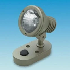 Lumo Mini Spot Light 12v 10 Watt Halogen Silversand FO5106