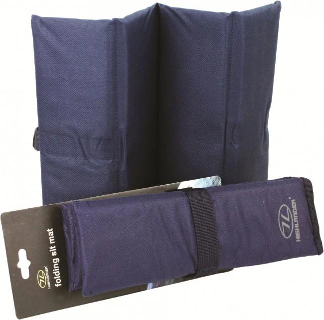 Highlander Folding Sit Mat Waterproof Seat Mat Navy Blue 1 Highlander Folding Sit Mat Waterproof Seat Mat Navy Blue