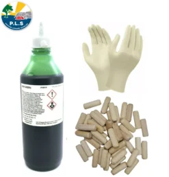 Caravan Spongy Floor Delamination Fluid & Gloves & Dowels Simple Application 2525-kit